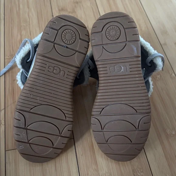 UGG Gray Winter Boots with Cozy Lining - Picture 7 of 8